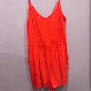 Orange romper